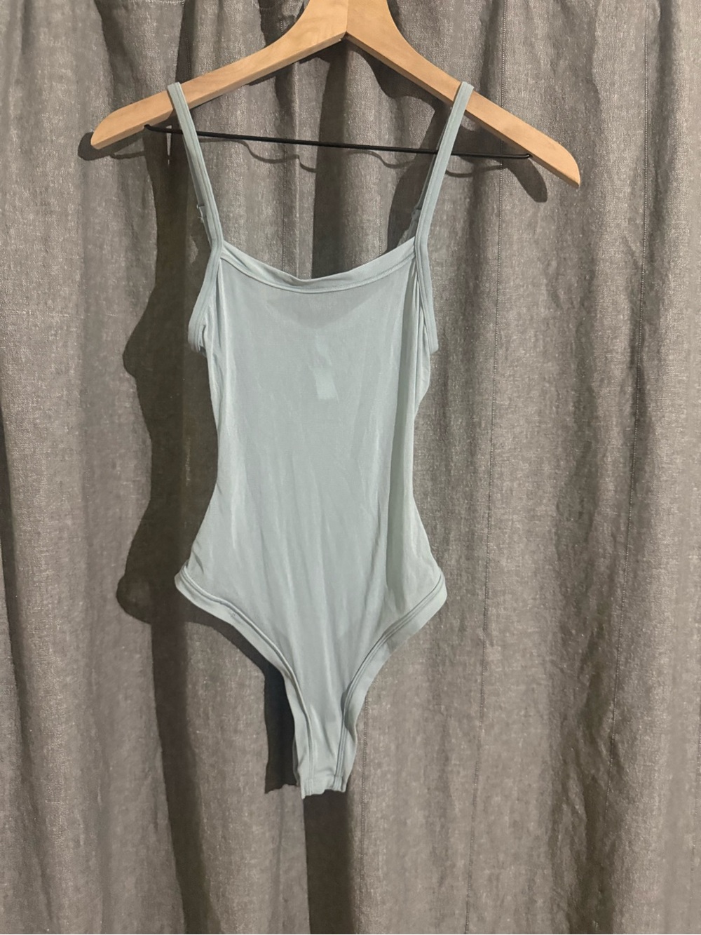 SKIMS Light Blue Slim Tank Bodysuit